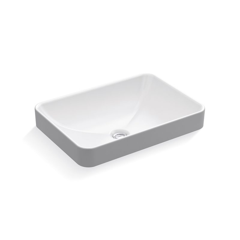 Brazn AboveCounter Rectangular Bathroom Sink Kohler