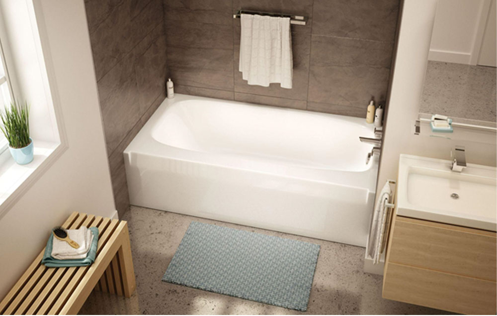 ALCOVE BATHTUB WALL-MOUNT EXPOSED BATH AND SHOWER MIXER