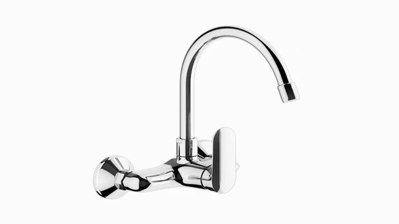 WALL-MOUNT EXPOSED BATH AND SHOWER MIXER